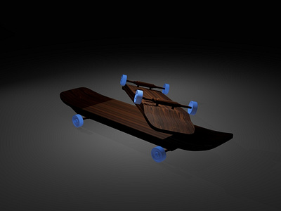 Skateboard 3d model