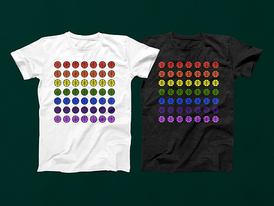 Queer Love & Basketball Shirts basketball iconography illustration queer rainbow shirt shirt design shirt mockup shirts