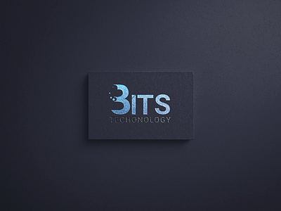 Bits Technology Logo Design brand identity branding combination mark illustration lettermark logo design minimalist logo tech logo technology logo typography logo vector