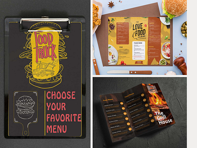 Restaurant menu design