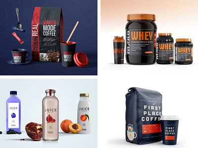 Packaging Mockups Collection coffee mockup mockup mockups packaging mockup whey protien mockup