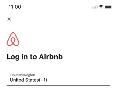 Airbnb Reproduction page 1 (not commercial) airbnb design logo portfolio work practice ui