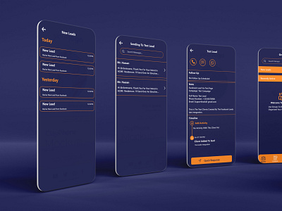 Leads Generation app UI