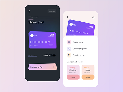 Payments App - Mobile UI