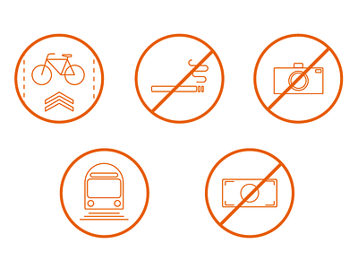 Icons - Amsterdam City Travel ebook amsterdam icon icons icons set line orange simple vector