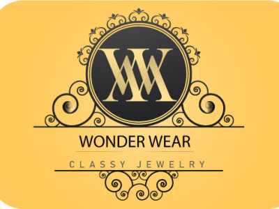 vintage retro jewelry logo
