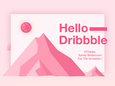 Hello, Dribbble!