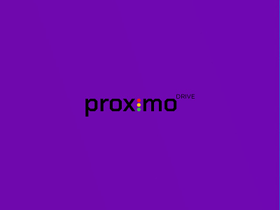 Proximo Drive app application branding design icon identity illustrator lettering logo logo design ui vector