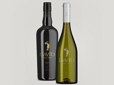 David Vinery (WIP) branding logo packaging wine