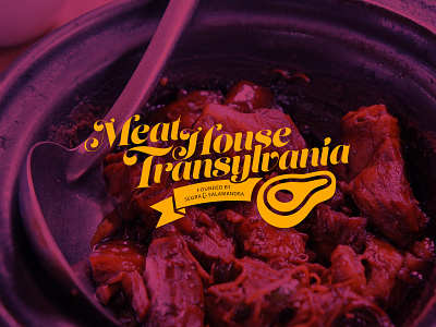 Meat House Transylvania branding food grill identity logo steak