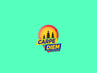 Carpe Diem (TV Show) badge branding color gradient icon identity logo mark outdoor rebranding show tv