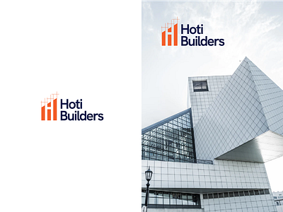 Hoti Builders Branding - Logo branding crunchers design logo logodesign minimal