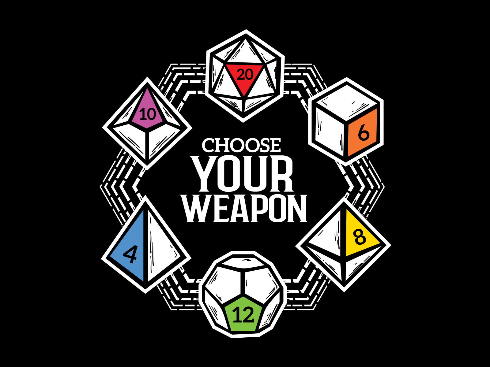 Choose Your Weapon By Peter Chung On Dribbble