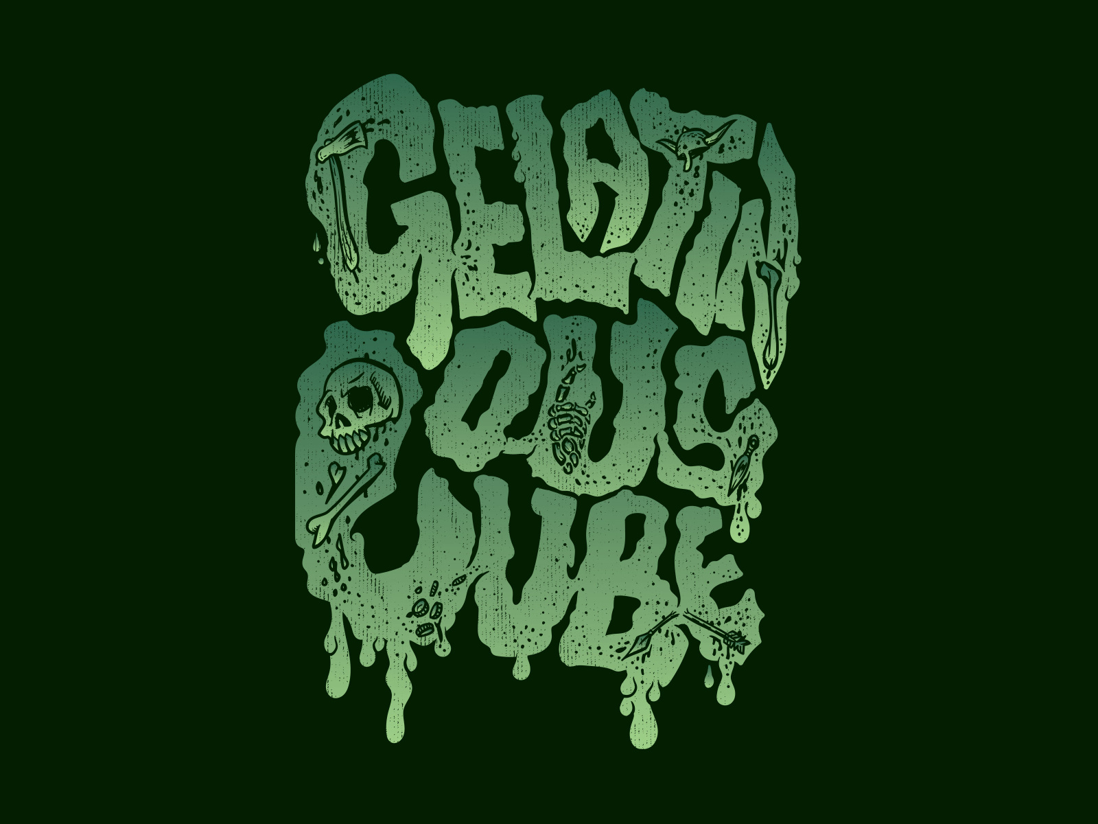 Gelatinous Cube by Peter Chung on Dribbble
