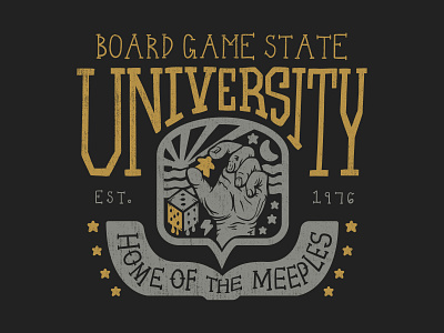 Board Game State University - Home of the Meeples board board game board game geek board games boardgame boardgames d20 dice dnd dungeon master game gamer gaming geek geeky meeple meeples nerd rpg tabletop