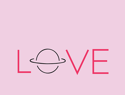 LOVE GALAXY branding design graphic design illustration logo typography