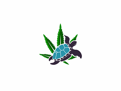 Wild Islands Cannabis abstract animal cannabis desing illustraion logo logo design logodesign memorable minimalist negative space simple symbol