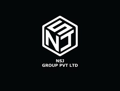 Logo Design of NSJ GROUP PVT LTD branding design illustration logodesign typography