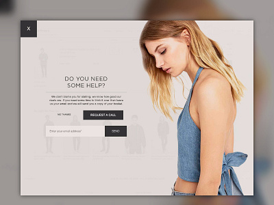 A Full Screen On-Site Prompt for Urban Outfitters css3 full screen fully responsive html prompt urban outfitters