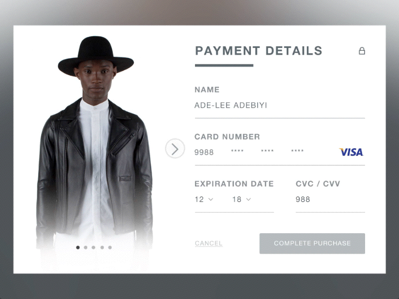 Freebie - Daily UI 002 Credit Card Checkout 002 checkout credit card css dailyui dailyui002 fashion freebie html psd shop shopify