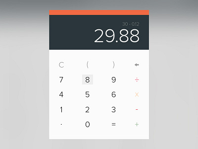 Daily UI 003 - Day 3 Calculator