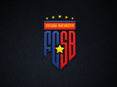 Fotbal Club Steaua Bucuresti blue fcsb football logo red star steaua steaua bucharest steaua bucuresti