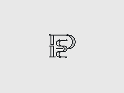 P.S. 12 12 branding fashion logo monogram p s