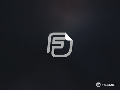 F + File (FileList) bold branding f file icon index list logo monogram