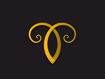 Aries aries azanti azantigfx golden ratio hornes logo ram sign symbol zodiac