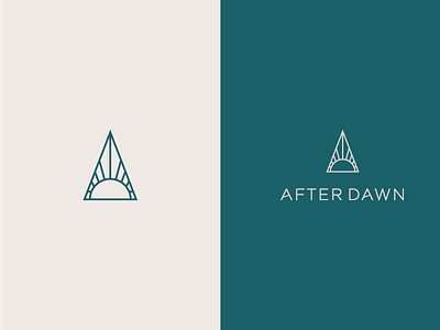 After Dawn Brand Logo brand branding calm icon logo minimal simple