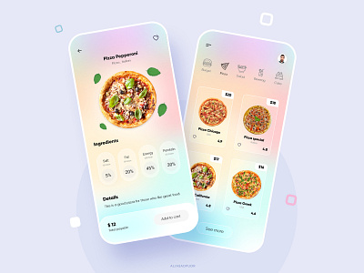 Fast food application app design daily ui dailyui designer fastfood fima pizza restaurant app ui ui ux ui design ui designer uidesign uiux ux xd