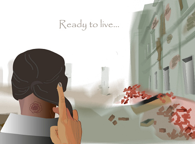 Ready to live illustration vector