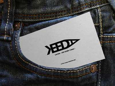 The KEEDA rebranded branding graphic design logo