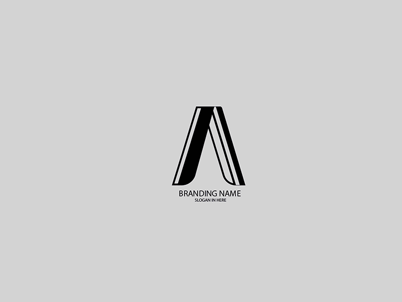 "a" Alphabet Branding name alphabet branding design graphic design illustration logo typography vector