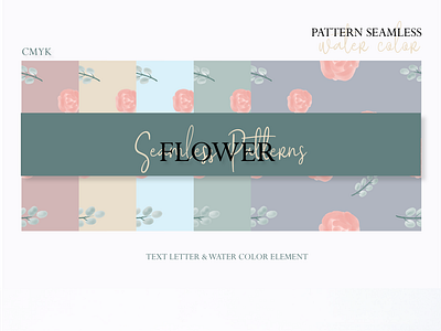 Flower Illustration Pattern Seamless