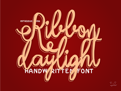 Ribbon Daylight Script Font font fonts typography