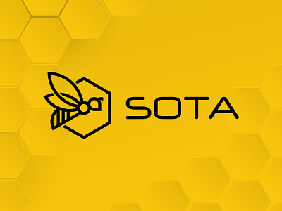Logo concept for "Sota". bee brand brandidentity branding clevery concept corporateidentity creative design graphicdesign honey honeycomb identity logo logodesign logos logotype logotypedesign stationery visualidentity