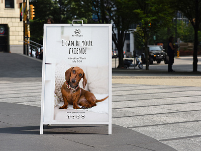 A-Frame Poster Display Sign Mockup/ Vol 4.0