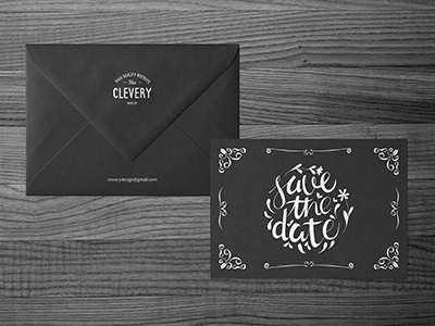 Photorealistic Invitation & Greeting Card Mock-Up a6 black celebrating envelope greeting card invitation card mock up mockup photorealistic postcard template wedding