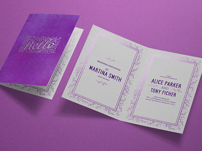 Photorealistic Invitation & Greeting Card Mockup