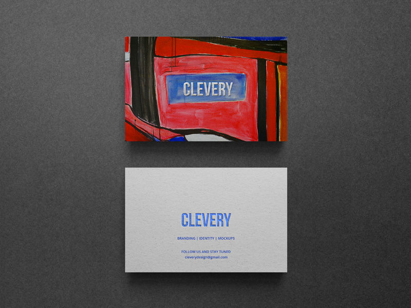 Photorealistic Business Card Mockup Clevery art identity stationery branding emboss letterpress hotstamping corporate mockup business cards business card