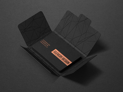 Photorealistic Business Card Mockup Round Corners Vol 2.0 black branding business card business cards cardholder clean clevery copper elegant identity mockup photorealistic