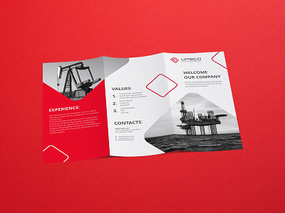 UPECO branding business clevery consultants consulting corporate creative design fuel gas identity layout logo minimal modern oil petrol petroleum trifold upeco