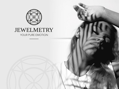 Corporate identity for the jewelry brand JEWELMETRY brand design brand style branding brandmark corporate style design fashion fine jewelry graphic design identity jewelry logo logomaker logotype visual