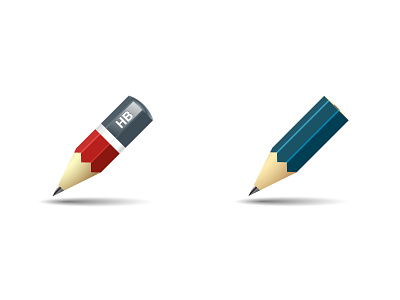 Pencil icons. icon iconset illustration pencil vector