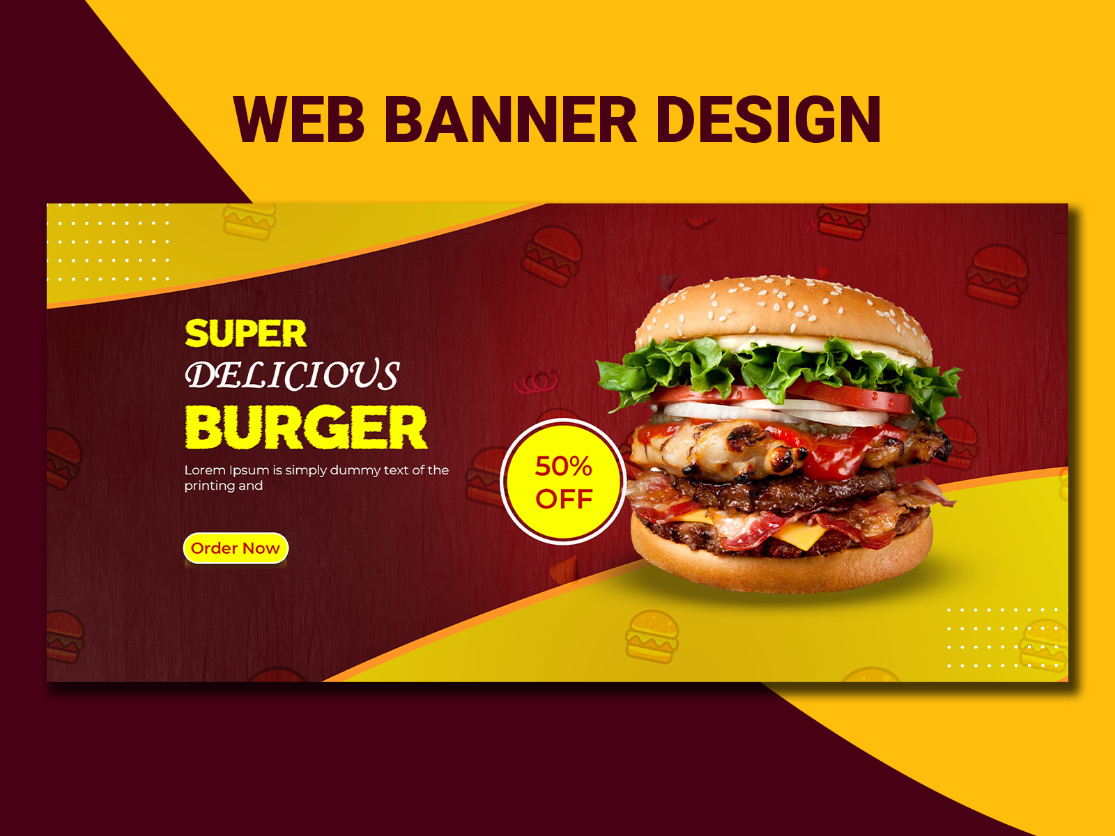 food-web-banner-design