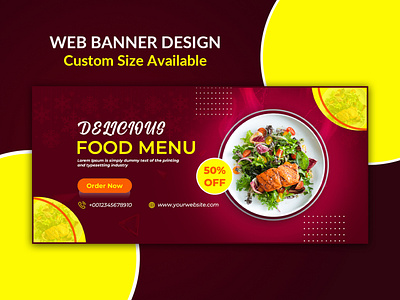 Food Web Banner Design