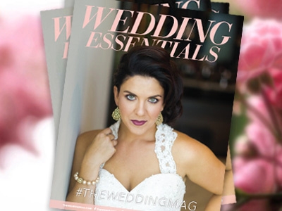 WeddingEssentials bridal cover editorial magazine print wedding