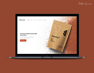 betaMG Landing Page Idea 100daysofdesign aesthetic betamg branding color dailyui design fitness illustration landing logo startup ui website