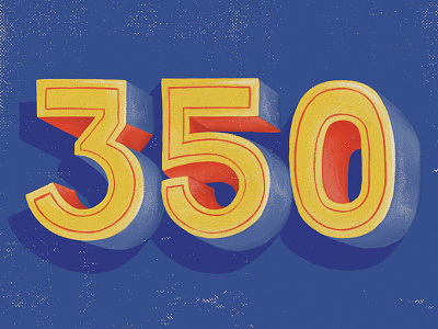 350 Hand-lettering